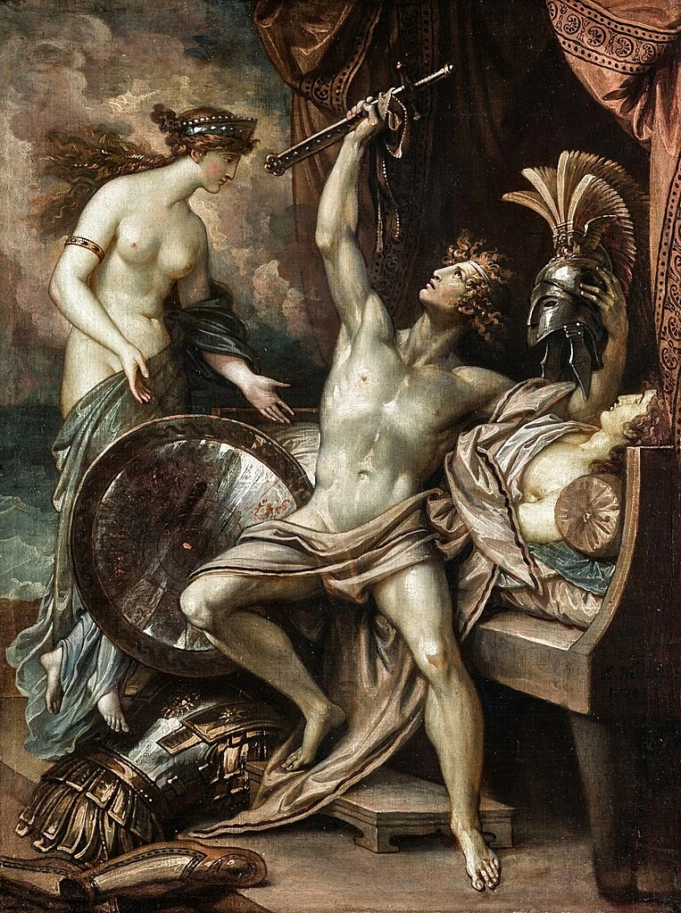Teti porta l'armatura ad Achille